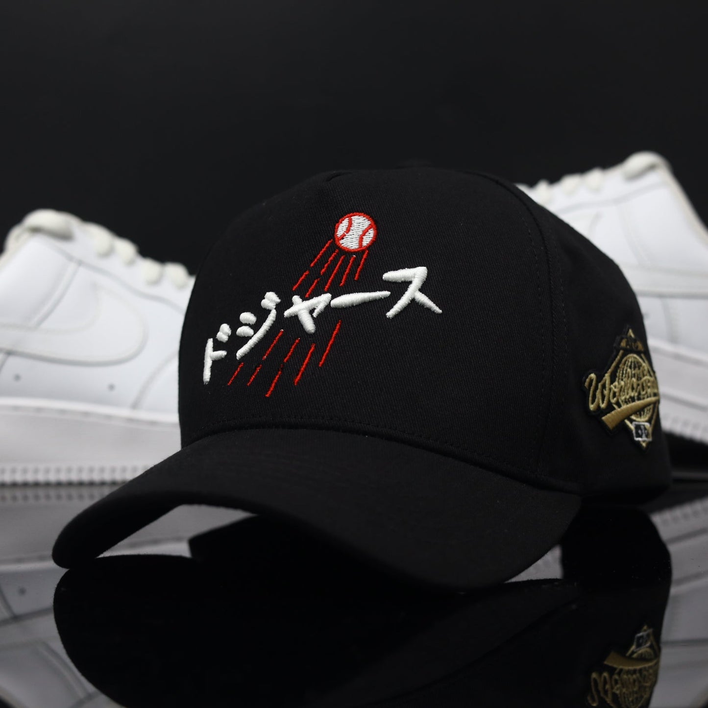 JPN LA Snapback Black