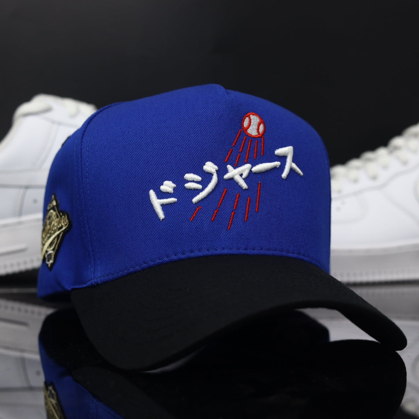 JPN LA Snapback Royal Black