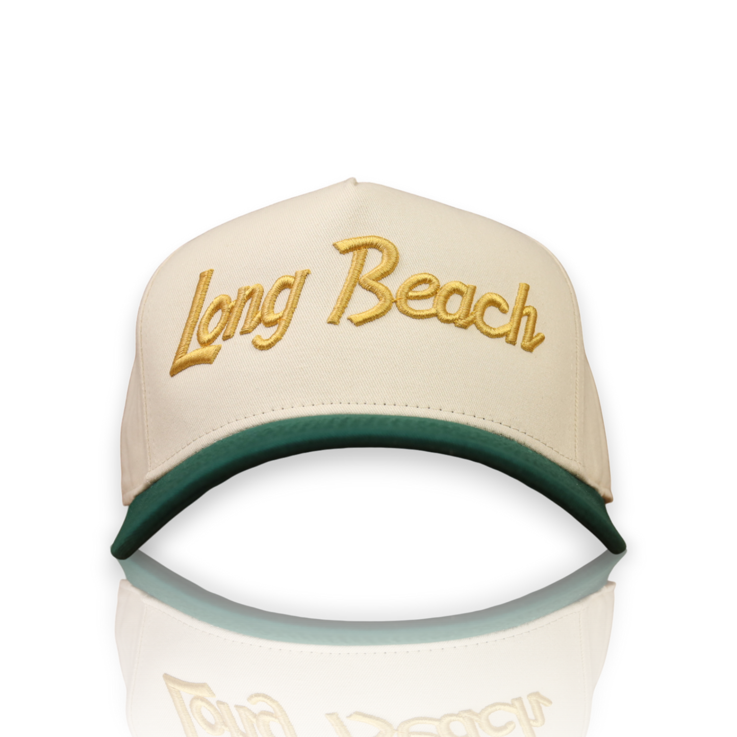 LB 90s Script Cream Green