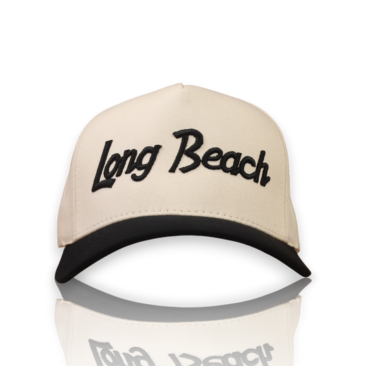 LB 90s Script Cream Black