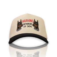 LB Warning Cord Cream Black