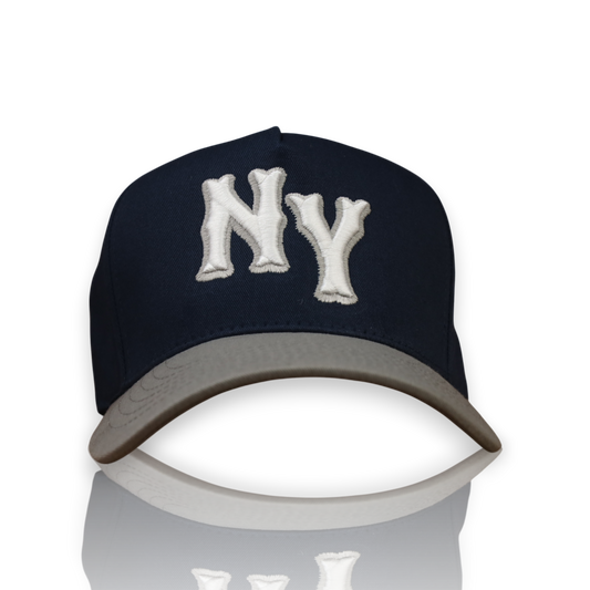 NYC Navy Silver