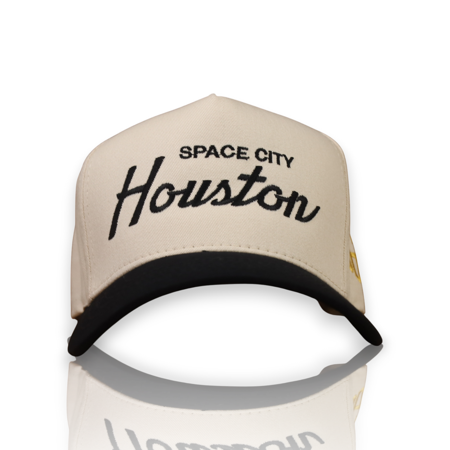 HOU 90s Script Cream Black