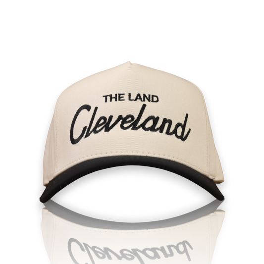 CLE 90s Script Cream Black