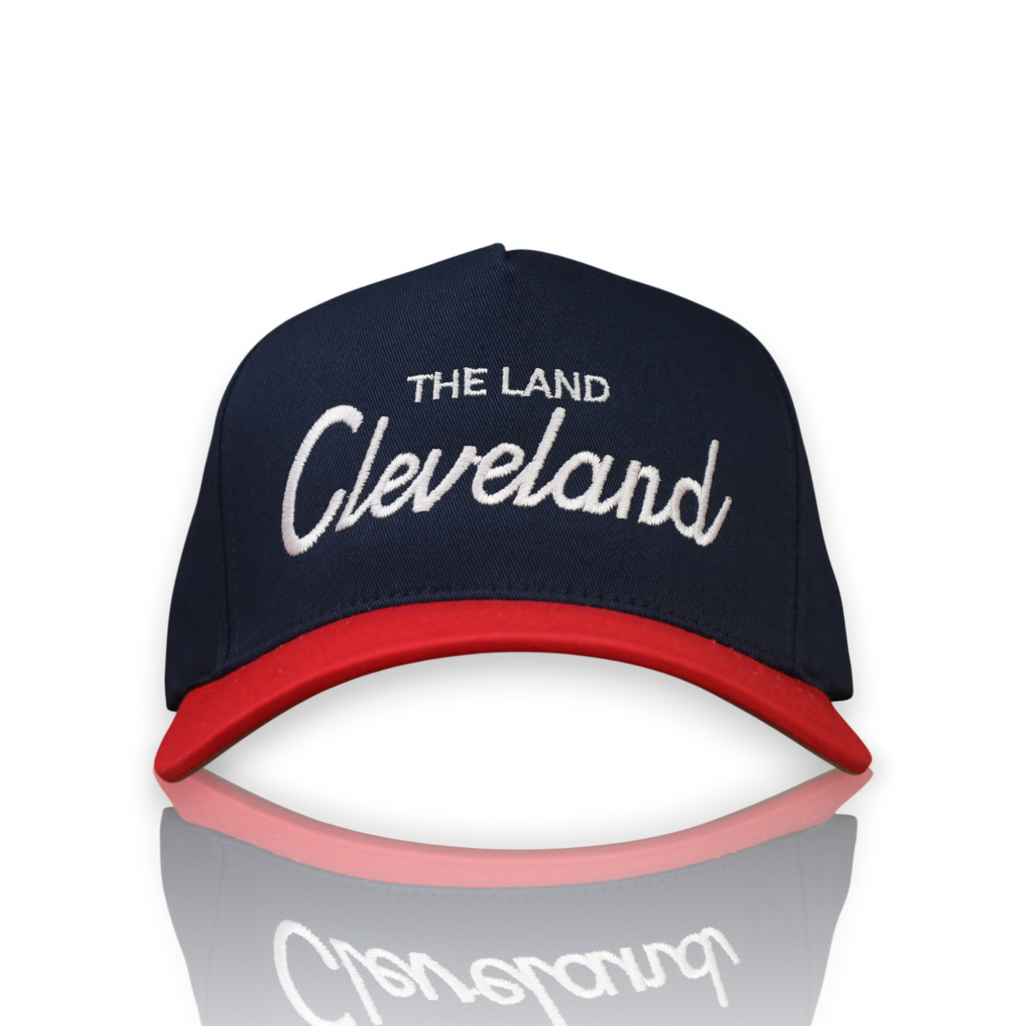 CLE 90s Script Navy Red