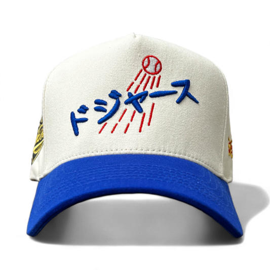 JPN LA Snapback Cream Royal