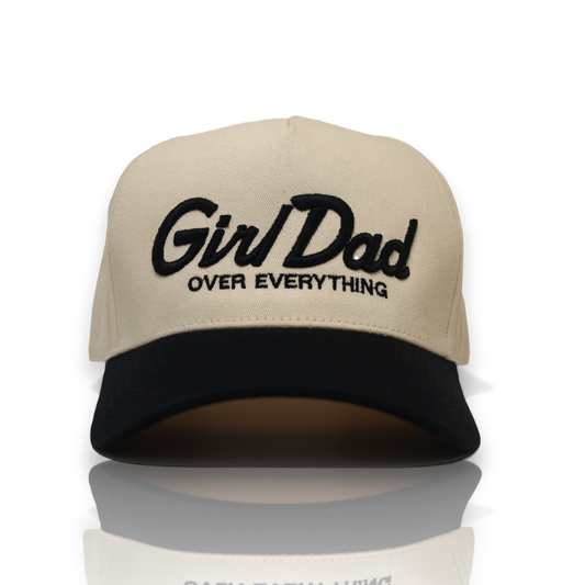 90s Script Girldad Cream Black